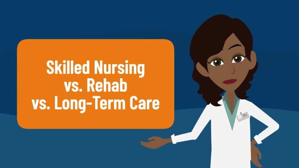 Skilled Nursing vs. Rehab vs. Long-Term Care