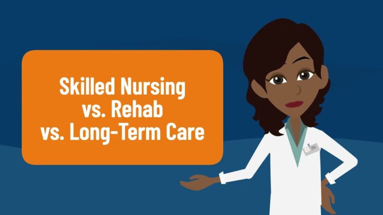Skilled Nursing vs. Rehab vs. Long-Term Care