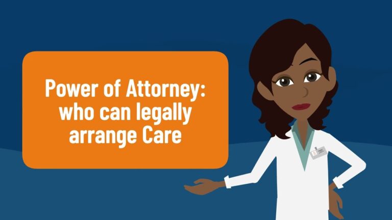 Power of Attorney: Who Can Legally Arrange Care?